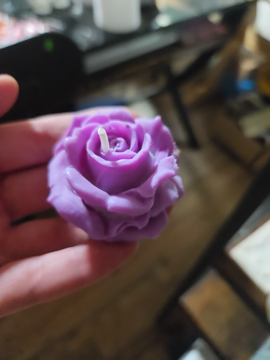 Rose Candle Set of 12