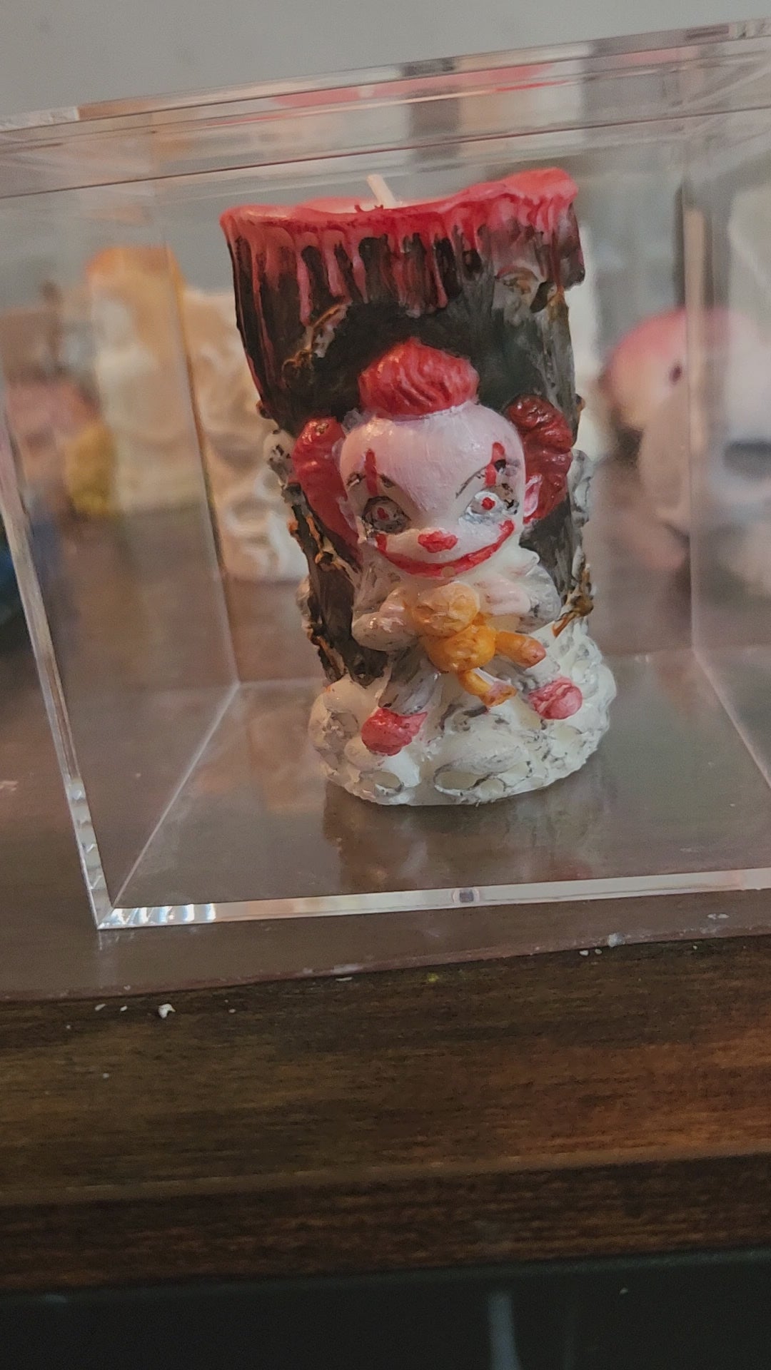 The Sewer Clown Candle