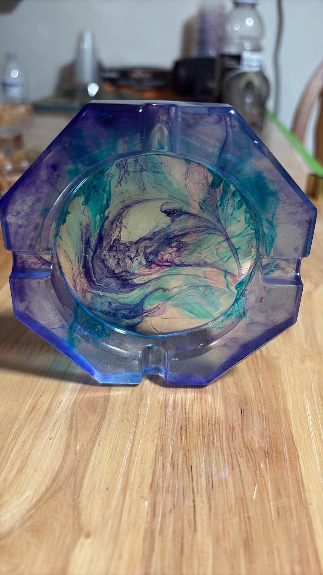 Handmade Resin Decorative Tray – Custom Color