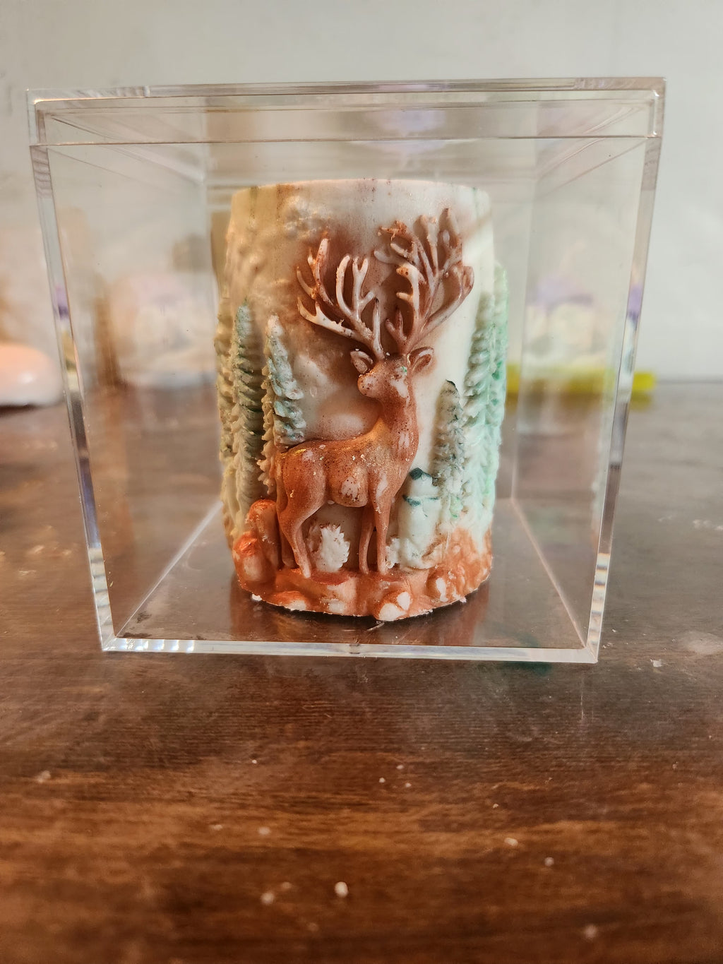 Deer in Woods Candle