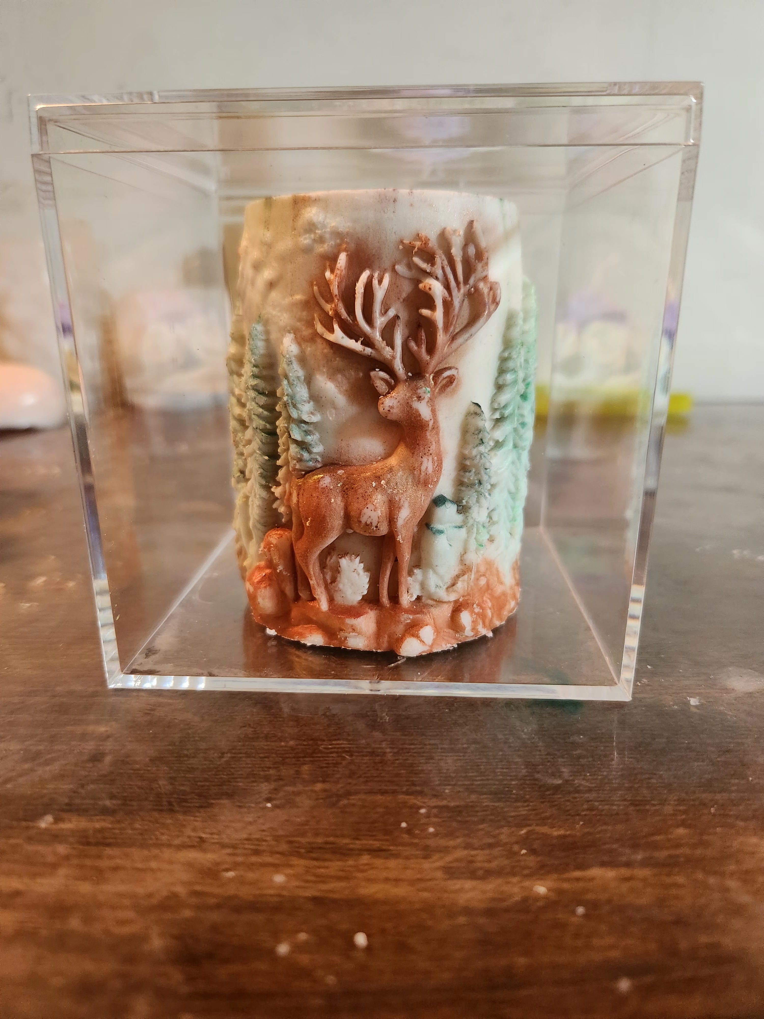 Deer in Woods Candle