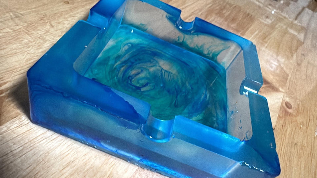 Handmade Resin Decorative Tray – Custom Color