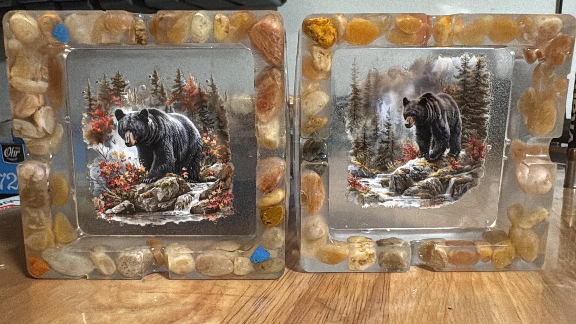 Handmade Resin Decorative Tray – Custom Color
