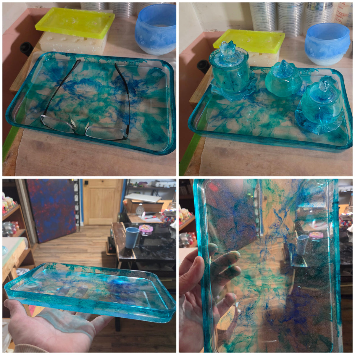 Custom Resin Trays & Tray Sets