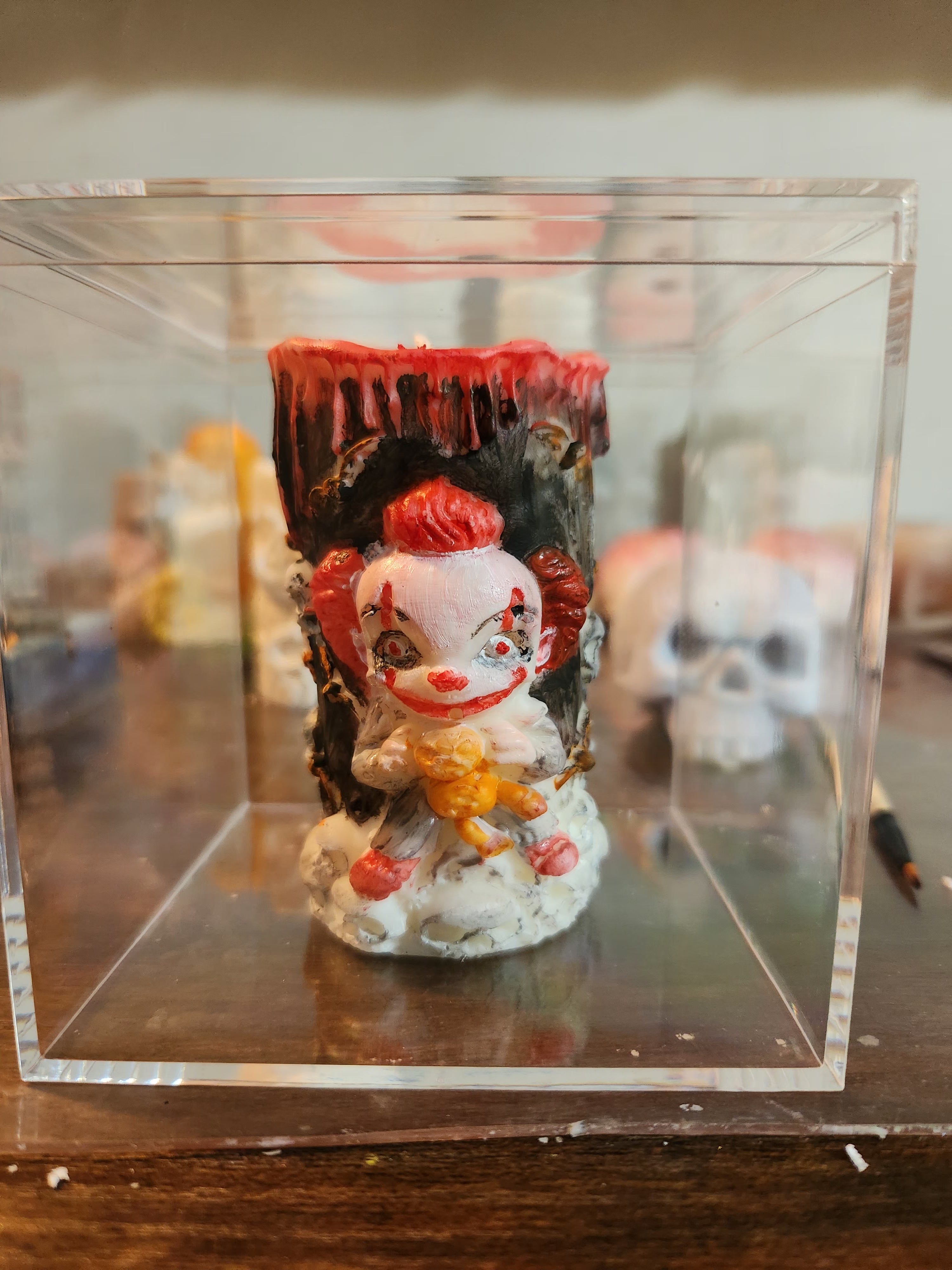 The Sewer Clown Candle