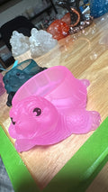 Handmade Resin Mini Planter – Dragon or Turtle Custom Color